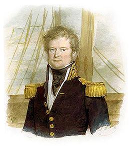 Dumont dUrville Commander of the Astrolabe
